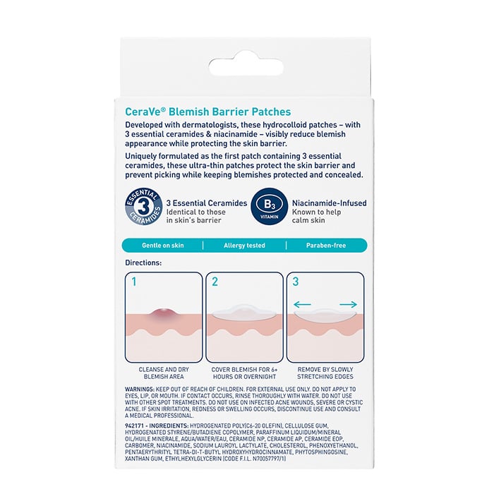 Acne Treatment Still and Swatch on Cheek