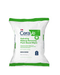 CeraVe Skincare Cleansers Hydrating Makeup Removing Plant Based Wipes